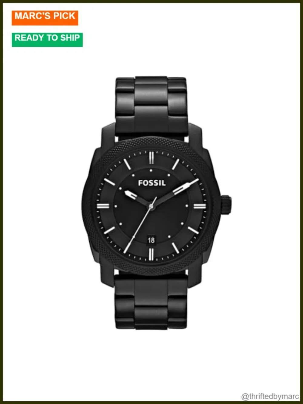 Men's Quartz Stainless Steel Watch with Day-Date Function